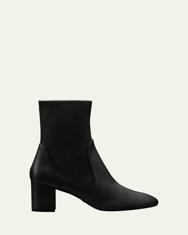 Yuliana Stretch Leather Booties